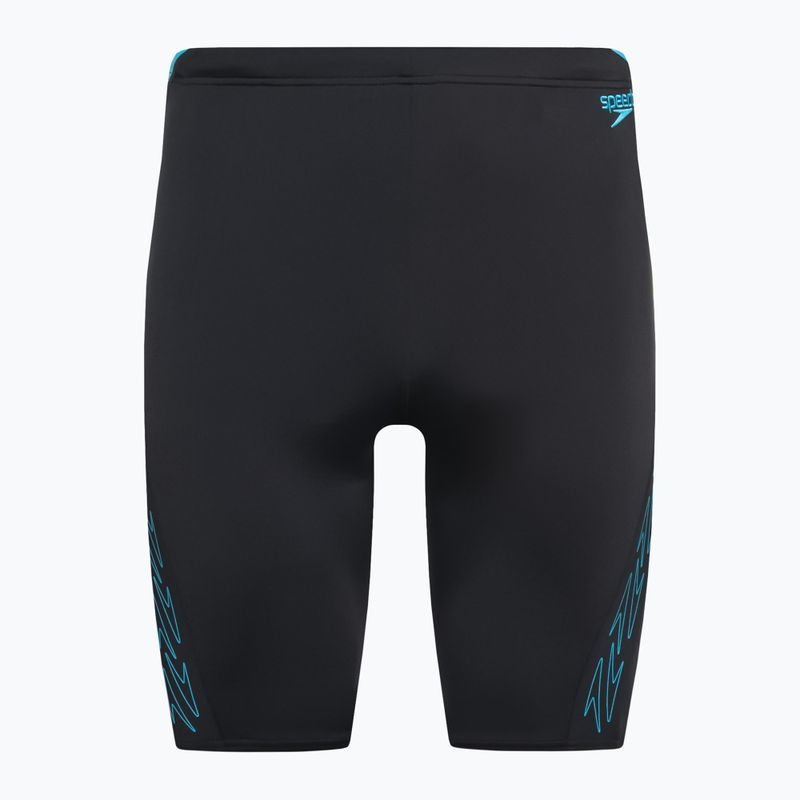Speedo Hyper Boom Splice da uomo nero/bullone