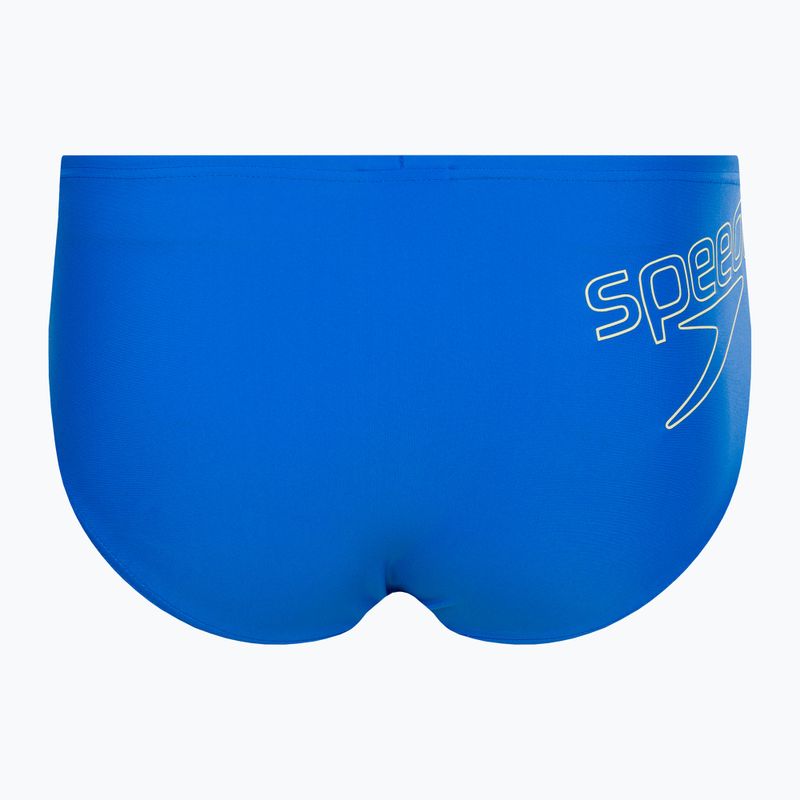 Speedo Logo bondi blu/spritz slip da bagno per bambini 3