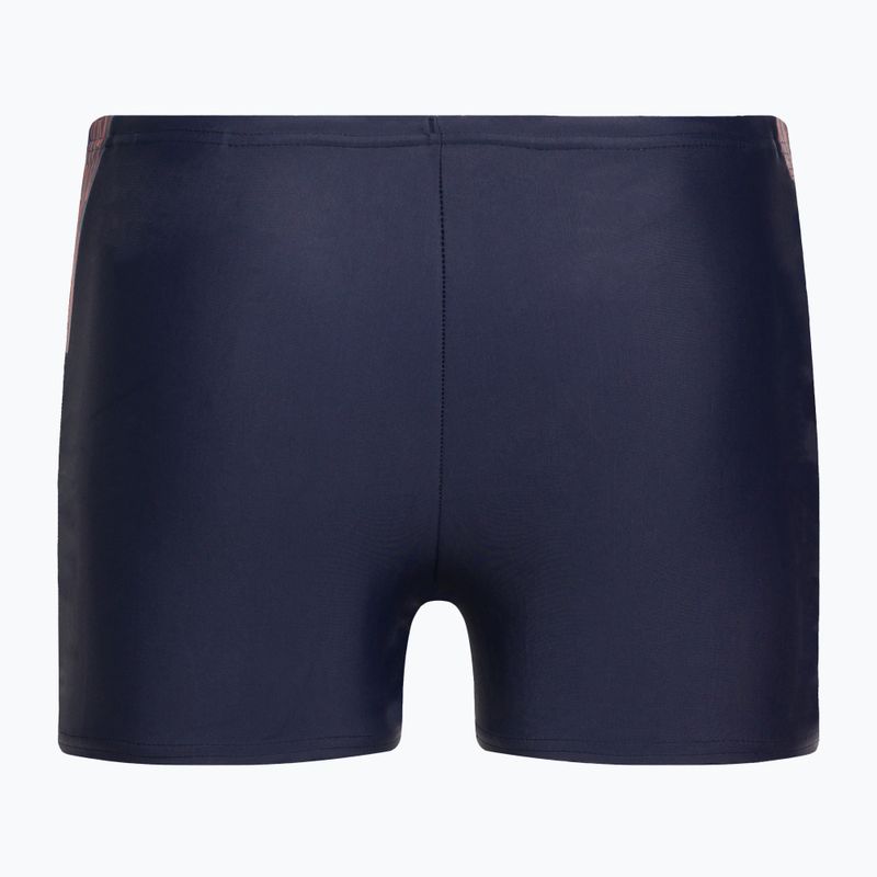 Speedo Hyper Boom Logo Splice - pantaloncini da bagno per bambini true navy/fed red 2