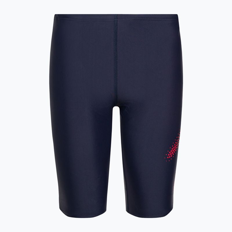 Speedo Hyper Boom Logo Placement - costumi da bagno per bambini true navy/fed red