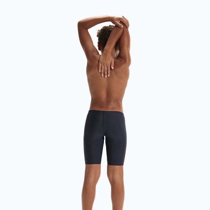 Speedo Plastisol Placement, costume da bagno per bambini true navy/bondi blue/spritz 6