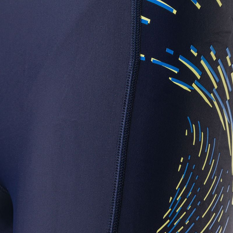 Speedo Plastisol Placement, costume da bagno per bambini true navy/bondi blue/spritz 2