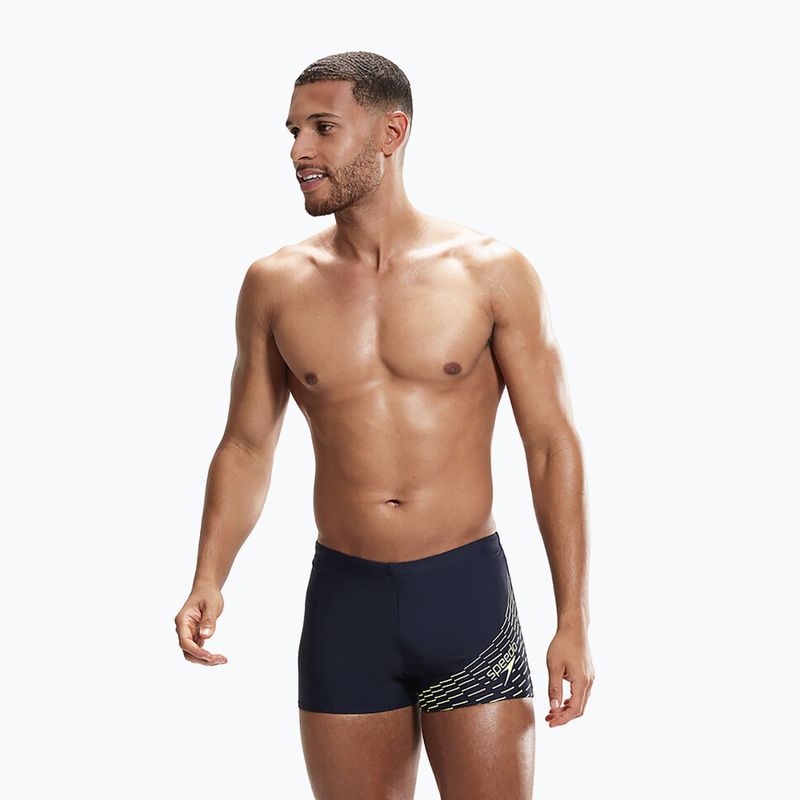 Boxer da bagno Speedo Medley Logo Uomo true navy/spritz 5