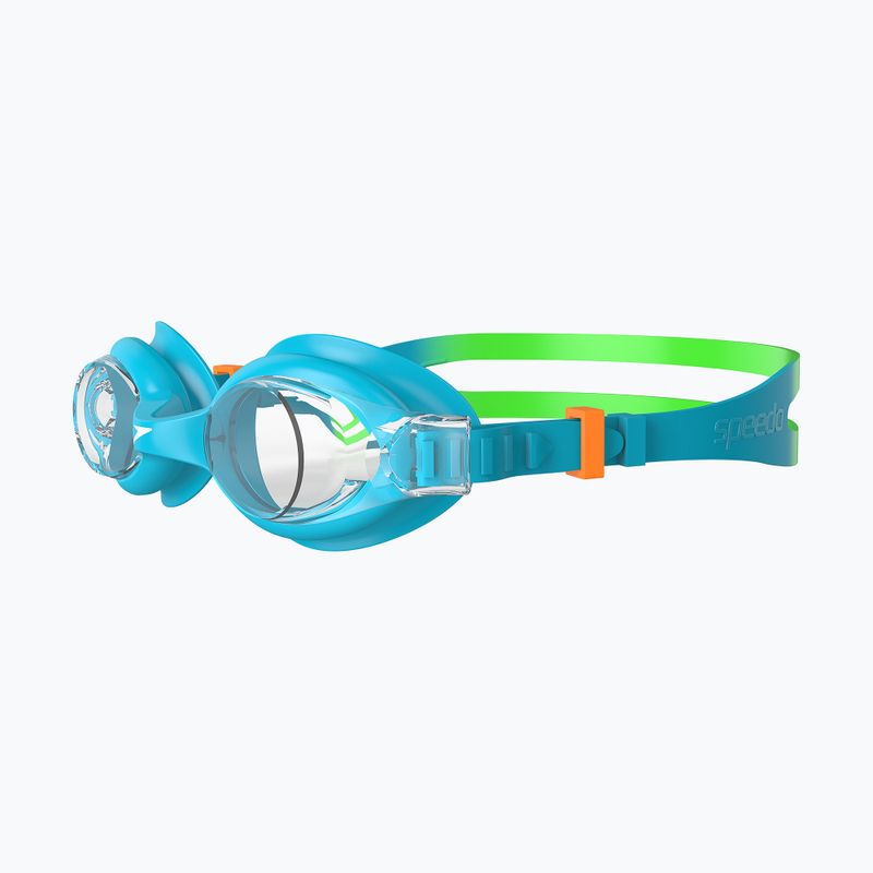 Occhialini da nuoto Speedo Skoogle Infant blu/verde fluo/arancio fluo/chiaro 7