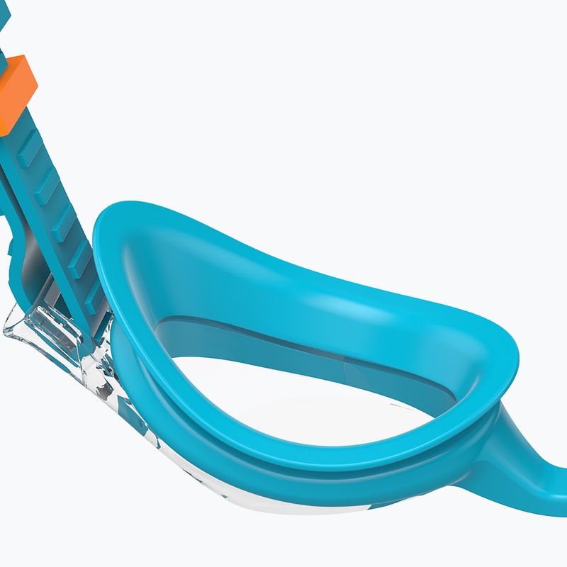 Occhialini da nuoto Speedo Skoogle Infant blu/verde fluo/arancio fluo/chiaro 9