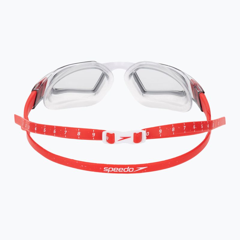 Occhiali da nuoto Speedo Aquapulse Pro rosso/bianco 5