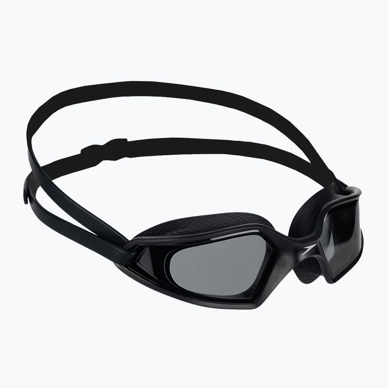 Occhialini da nuoto Speedo Hydropulse nero/bianco/fumo