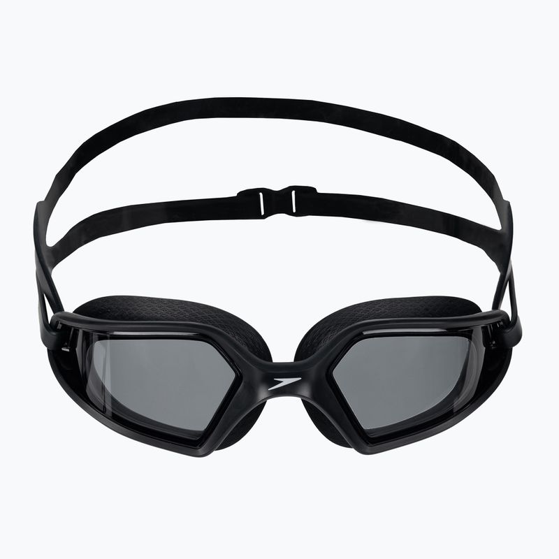 Occhialini da nuoto Speedo Hydropulse nero/bianco/fumo 2