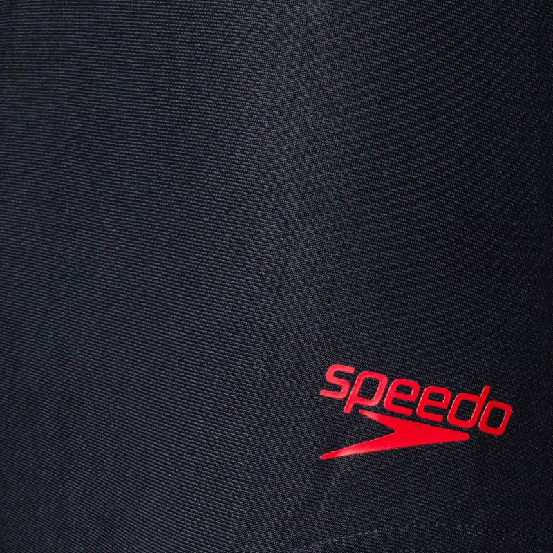 Speedo costume intero da donna Digital Placement Hydrasuit nero/rosso/fantasia/blu croma 3