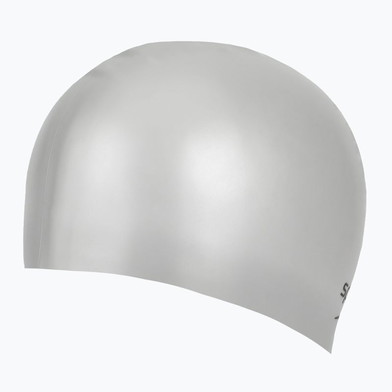 Cuffia Speedo Long Hair grigio metallizzato 2