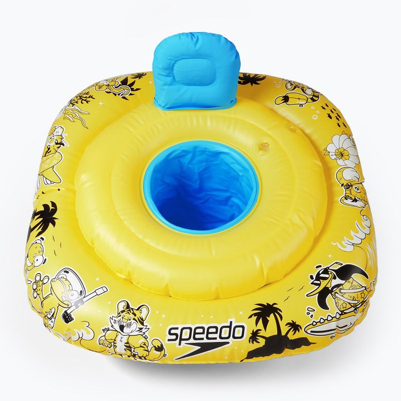 Speedo Character Swim Wheel per neonati Seggiolino 0-1 con sedile giallo/blu 2