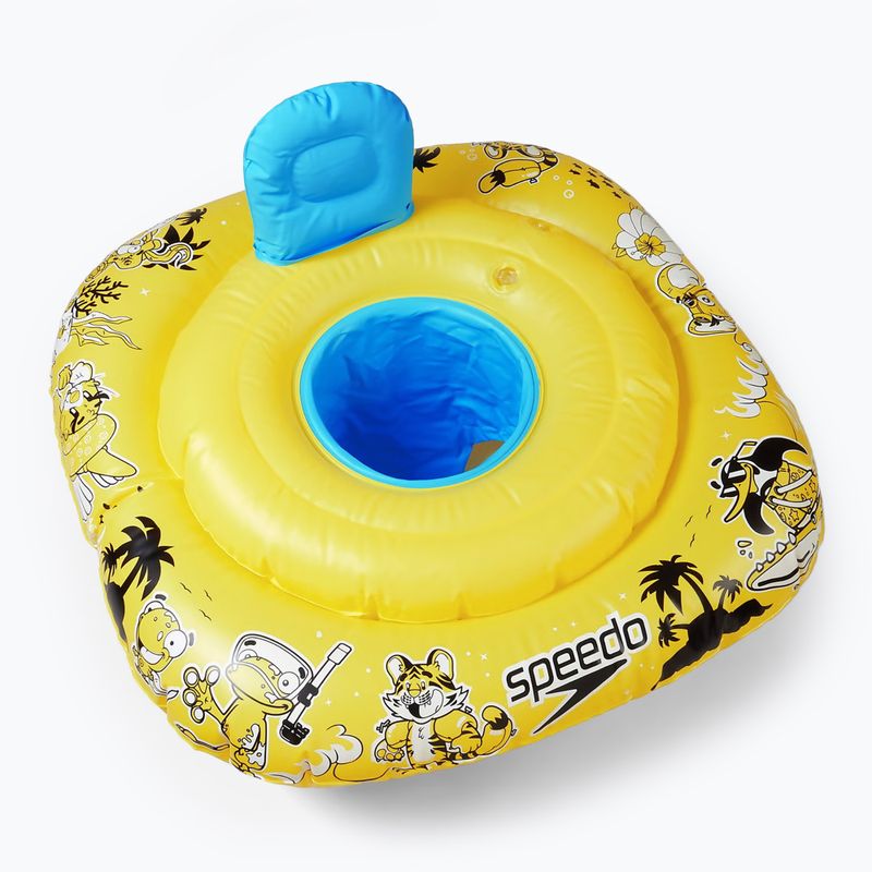 Seggiolino da nuoto Speedo Character per bambini 1-2 con sedile giallo/blu