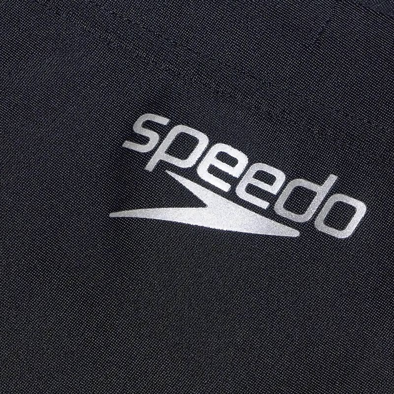 Speedo Uomo Allover Digi V-Cut Aquashort boxer da bagno nero/blu 7