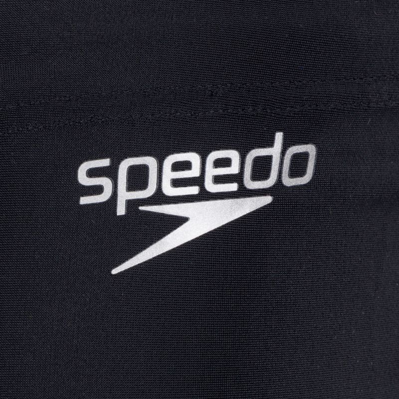 Speedo Uomo Allover Digi V-Cut Aquashort boxer da bagno nero/blu 4