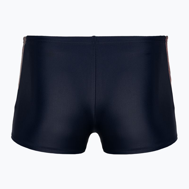 Speedo Hyper Boom Logo Splice, costume da bagno per bambini, blu/arancio 2