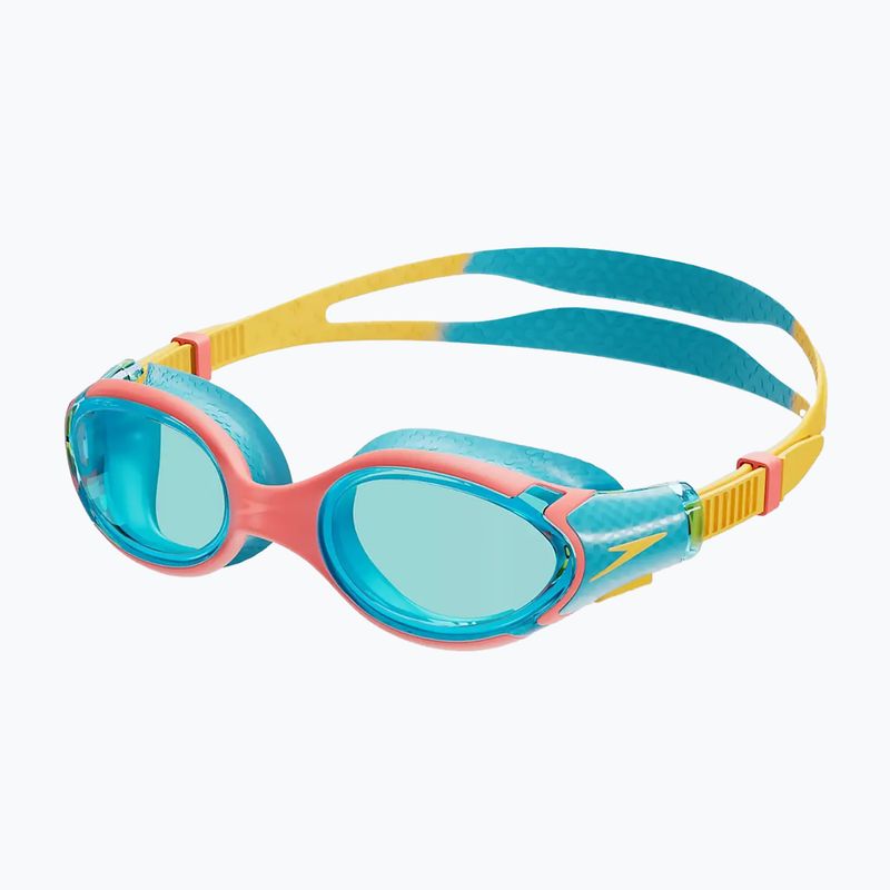 Occhialini da nuoto per bambini Speedo Biofuse 2.0 Junior bolt/mango/corallo beach 2