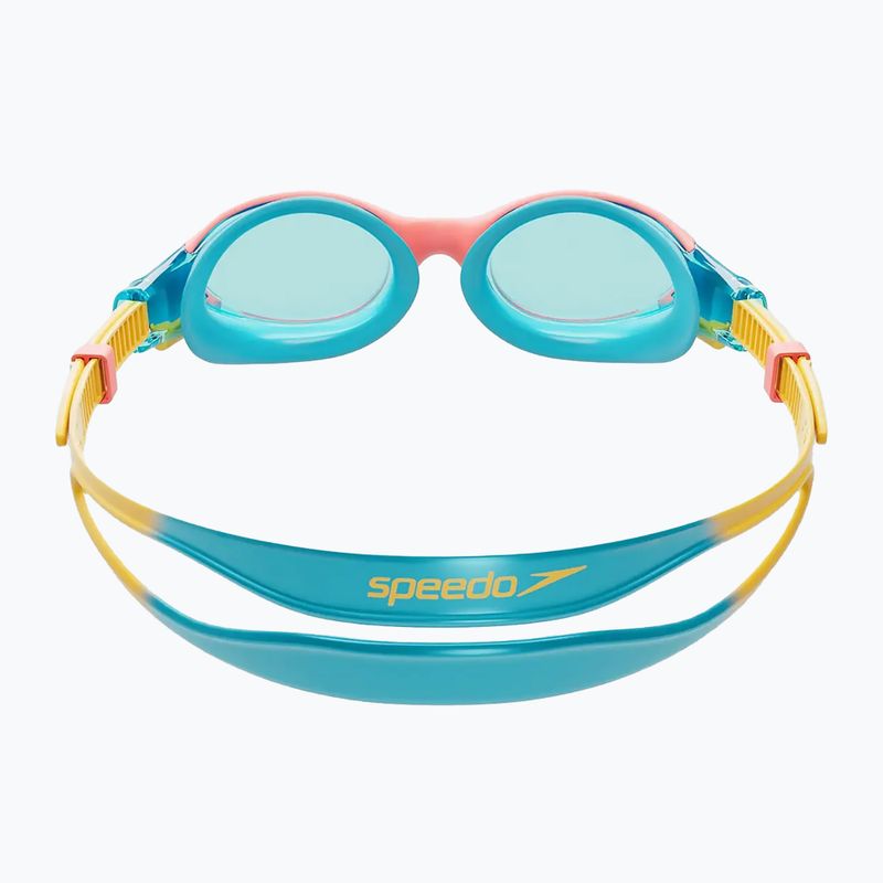 Occhialini da nuoto per bambini Speedo Biofuse 2.0 Junior bolt/mango/corallo beach 4