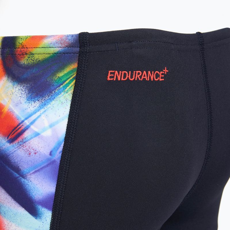 Boxer da nuoto per bambini Speedo Digital Panel Aquashort true navy/watermelon/bitter lime 4