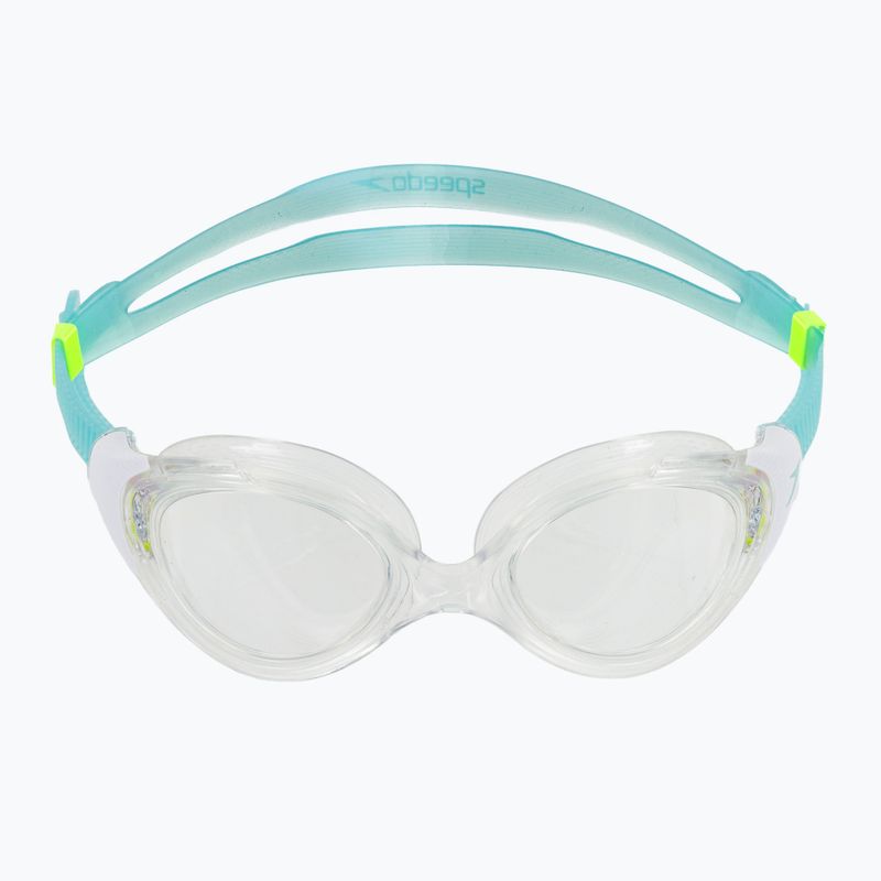 Occhialini da nuoto Speedo Biofuse 2.0 da donna trasparente / bianco / blu marino / trasparente 2
