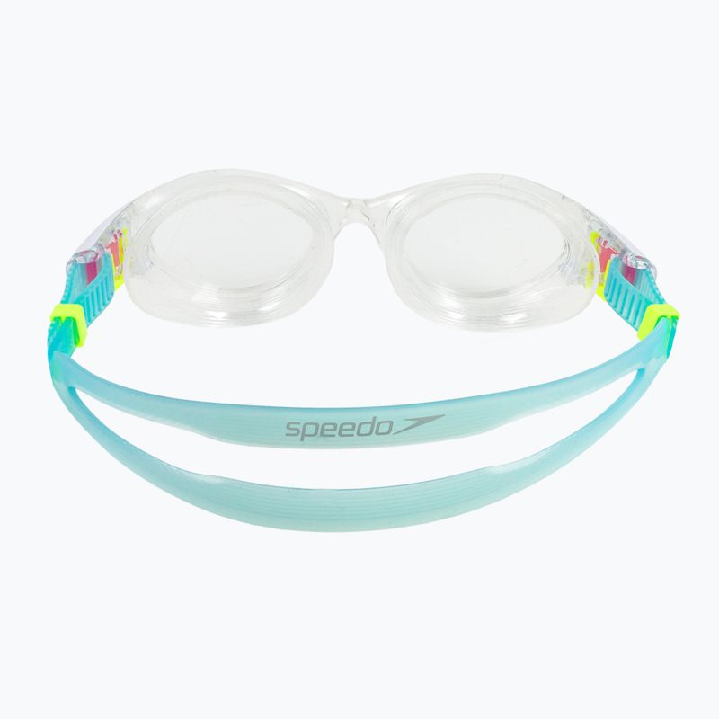 Occhialini da nuoto Speedo Biofuse 2.0 da donna trasparente / bianco / blu marino / trasparente 4