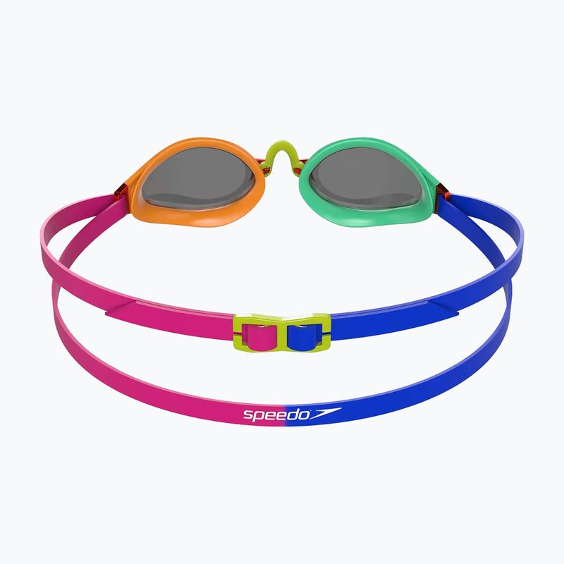 Occhialini da nuoto Speedo Fastskin Speedsocket 2 Mirror verde arlecchino/marino/cobalto vero 4