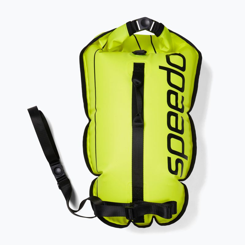 Boa di assicurazione Speedo Tow Float With Dry Bag giallo/nero 2