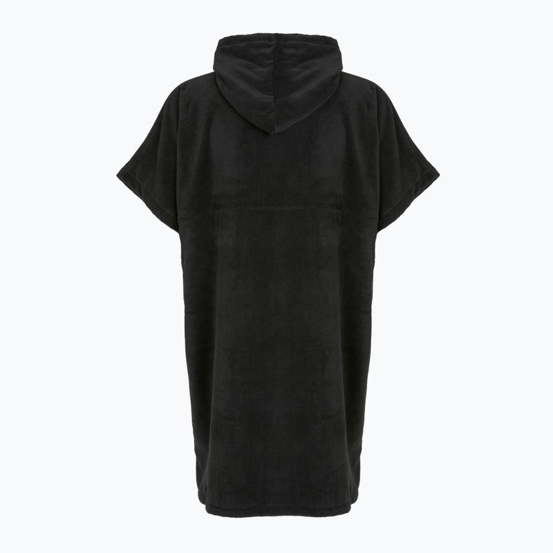 Speedo Swim Poncho S nero/giallo acido 2