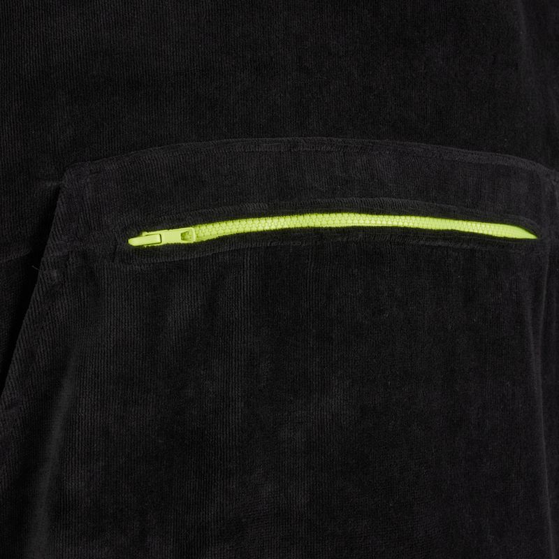 Speedo Swim Poncho S nero/giallo acido 4