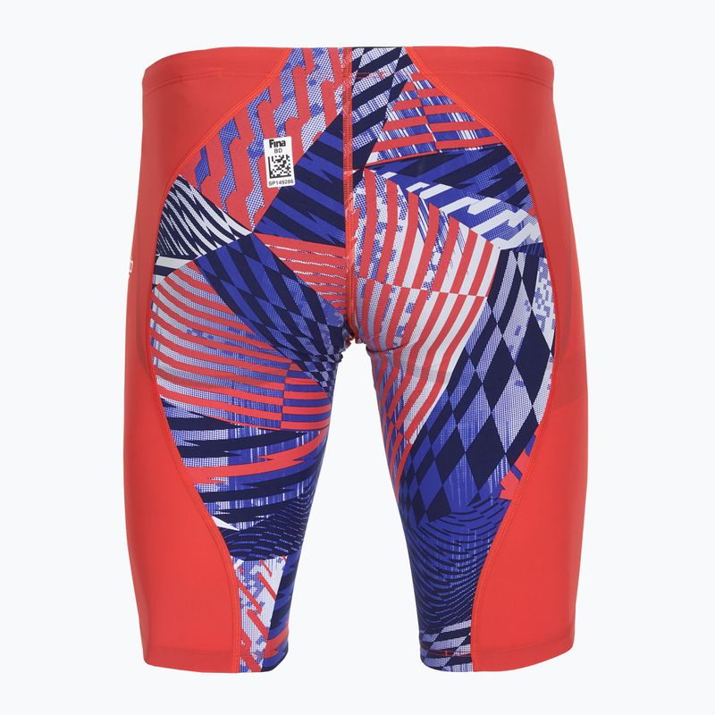 Jammer da nuoto uomo Speedo Fastskin LZR Ignite Jammer red/blue/white 2