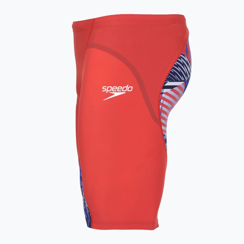 Jammer da nuoto uomo Speedo Fastskin LZR Ignite Jammer red/blue/white 3