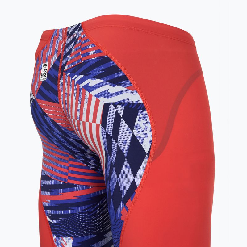 Jammer da nuoto uomo Speedo Fastskin LZR Ignite Jammer red/blue/white 4