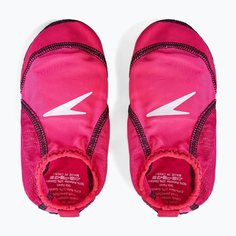 Speedo Infant Pool Sock rosa elettrico/rosa ciliegia calzini da piscina per bambini