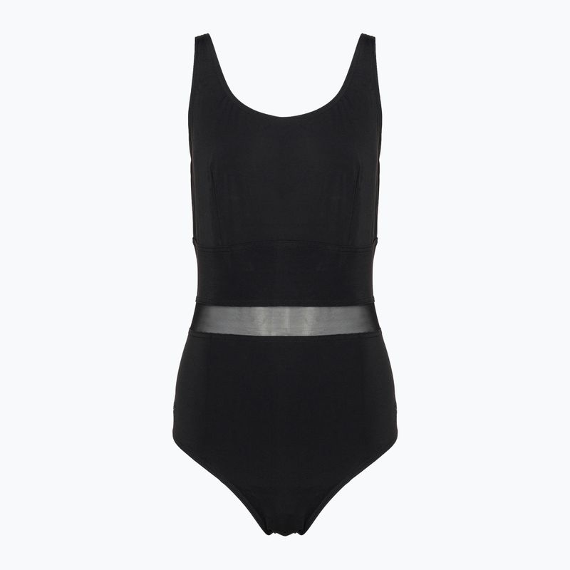 Speedo Shaping Luniaglow nero, costume intero da donna