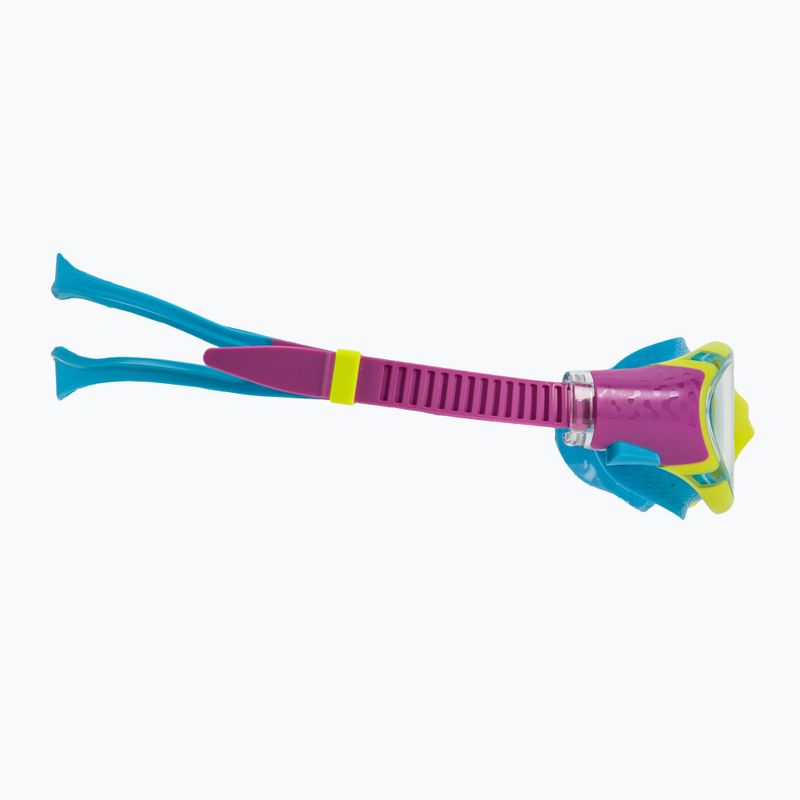 Occhialini da nuoto Speedo Biofuse 2.0 lemon drizzle/kikiki pink/bicton blue per bambini 3