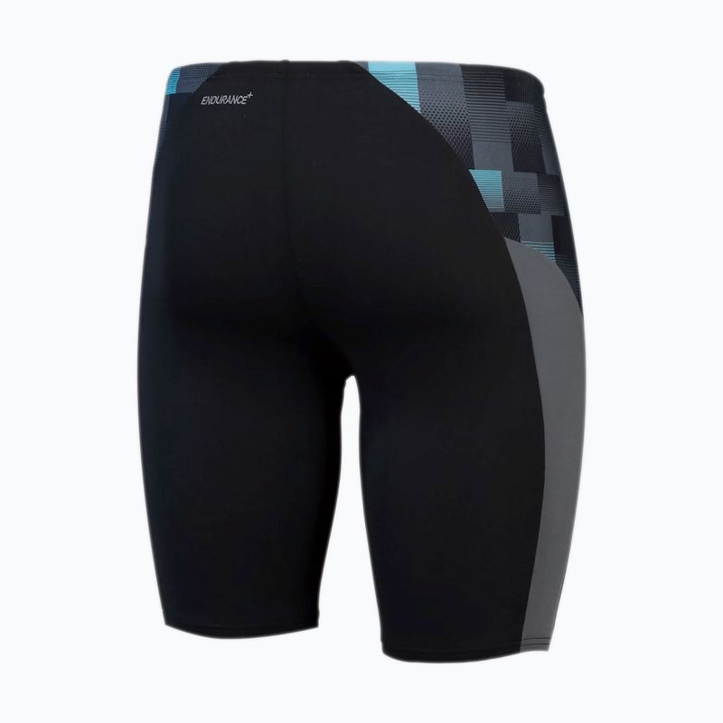 Speedo Endurance+ MAX Splice - Maglia da nuoto da uomo nero/bianco/marino 2