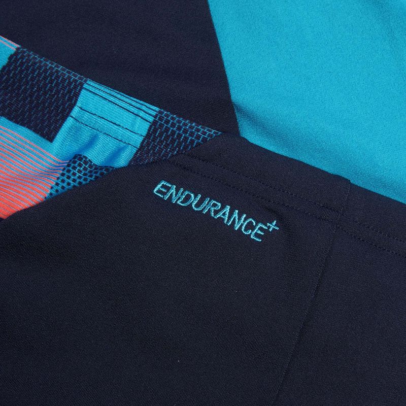 Speedo Endurance+ MAX Splice - Maglia da nuoto da uomo true navy/picton blue/siren red 4