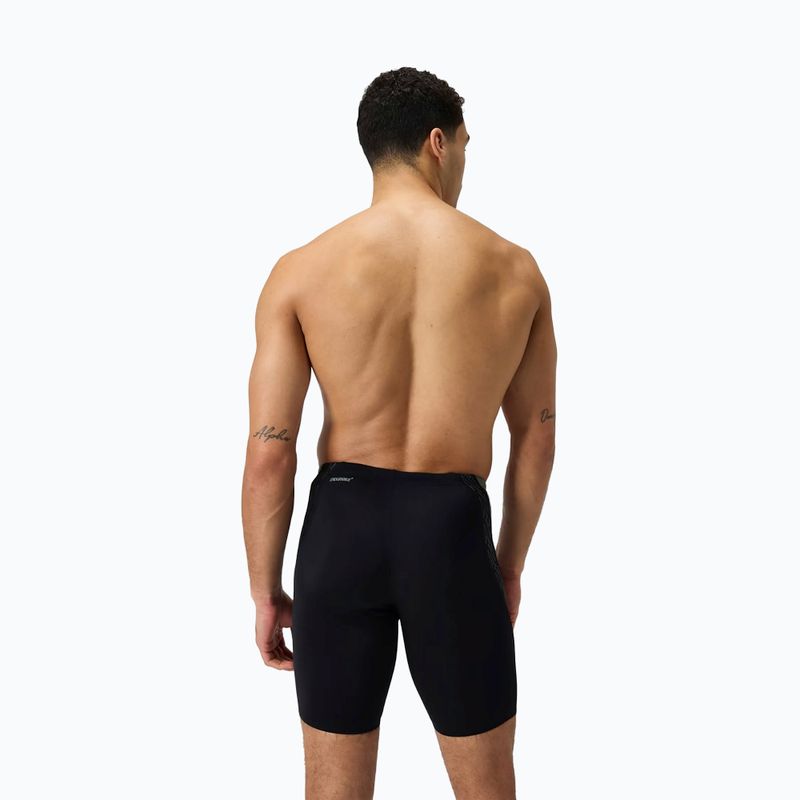 Speedo uomo HyperBoom Splice Jammer nero/verde nuoto jammer 9