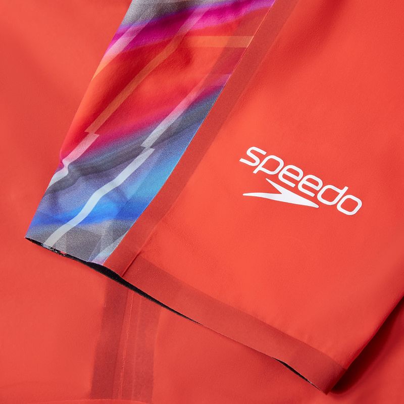 Costume da nuoto intero donna Speedo Fastskin LZR Pure Valor 2.0 Openback Kneeskin flame red/picton blue 3