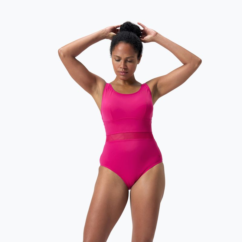 Speedo Shaping LuniaGlow Costume da bagno intero magenta haze 5