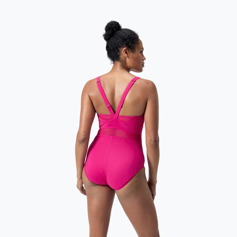 Speedo Shaping LuniaGlow Costume da bagno intero magenta haze 7