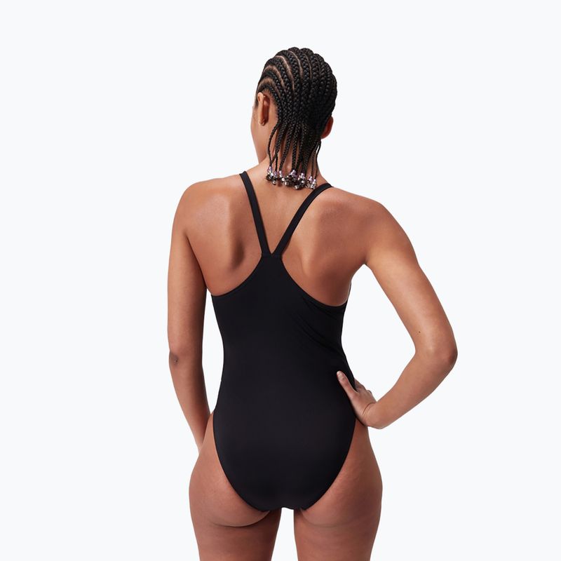 Costume intero Speedo donna Endurance+ V-Back nero 8