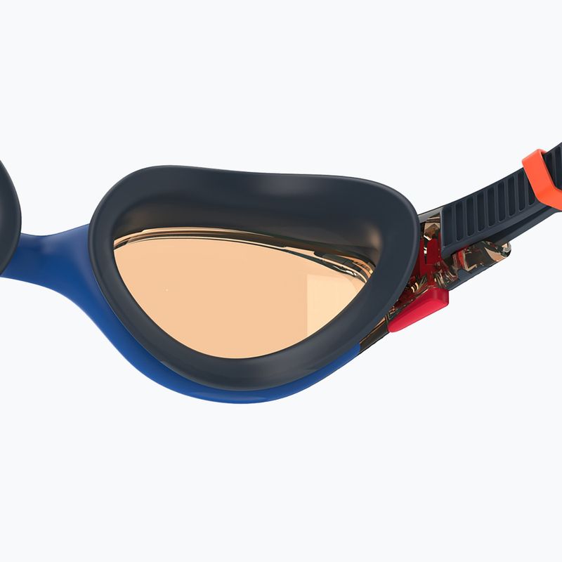 Occhiali da nuoto Speedo Biofuse 2.0 mare turco / ambra 6