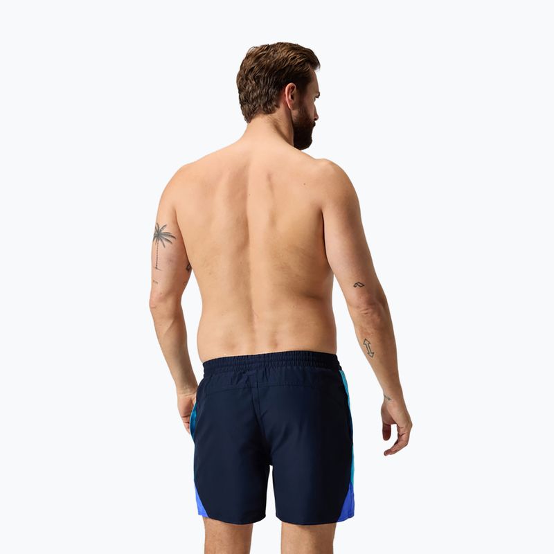 Costume da bagno uomo Speedo HyperBoom Splice 16" true navy/berry 7