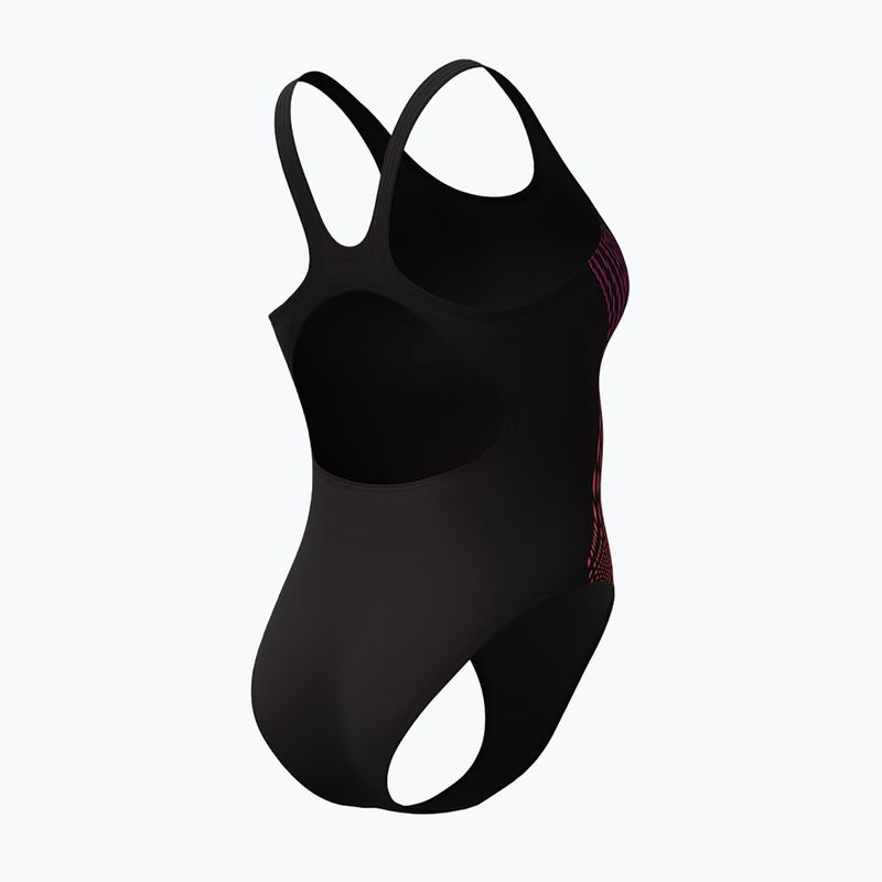 Costume da bagno intero da donna Speedo Placement Muscleback neon violet 6