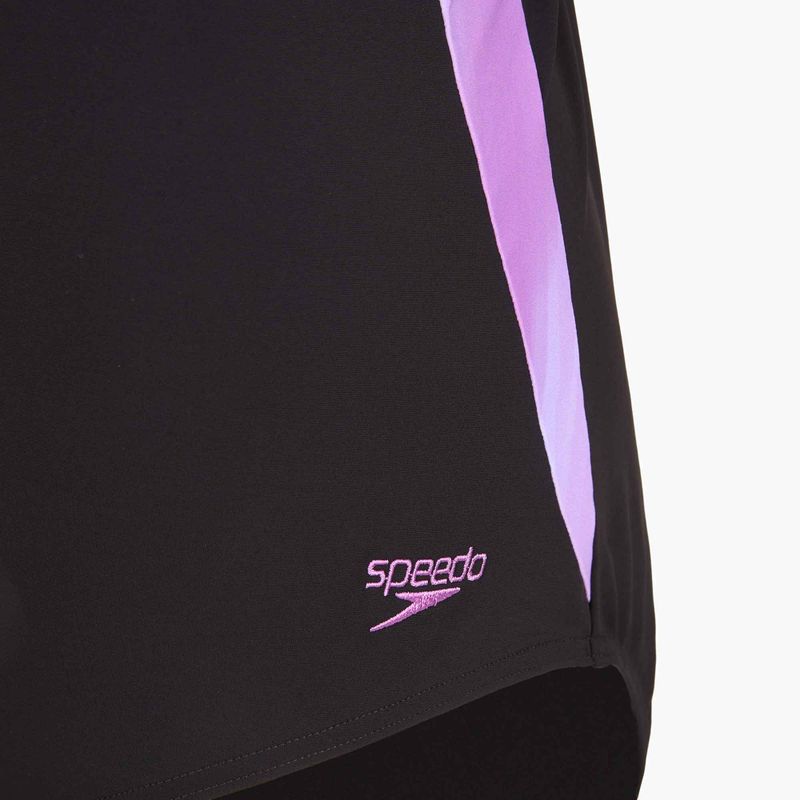 Costume da bagno intero donna Speedo Shaping LunaLustre Printed neon violet 3
