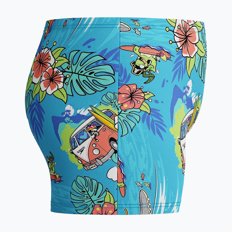 Speedo Learn To Swim Digital Allover Aquashort boxer nuoto bambino picton blu 5