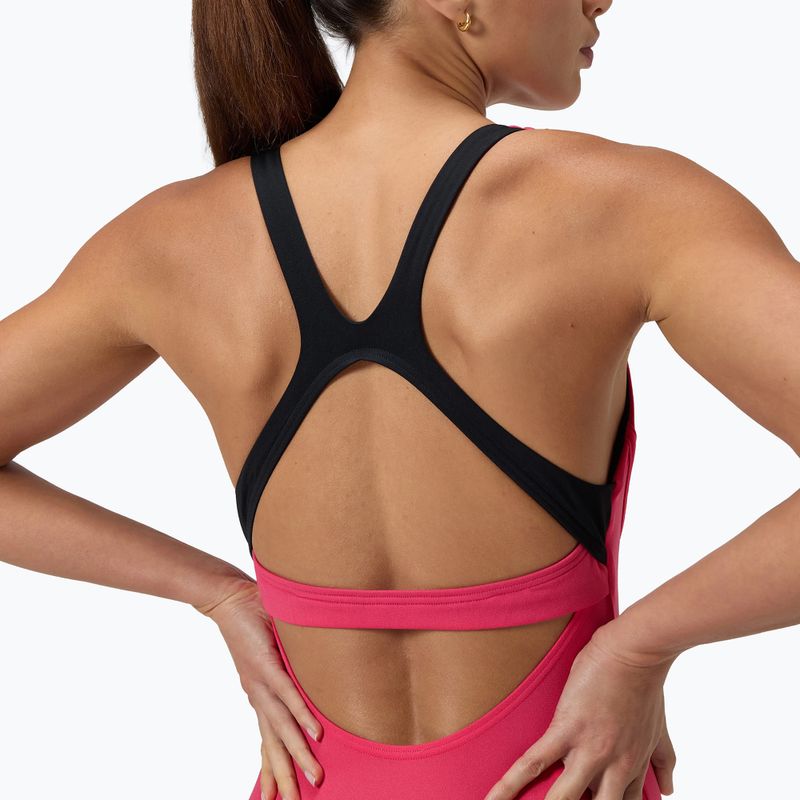 Costume da bagno intero donna Speedo Flex Band with Swim Bra raspbery fill/vermilion/punch 5