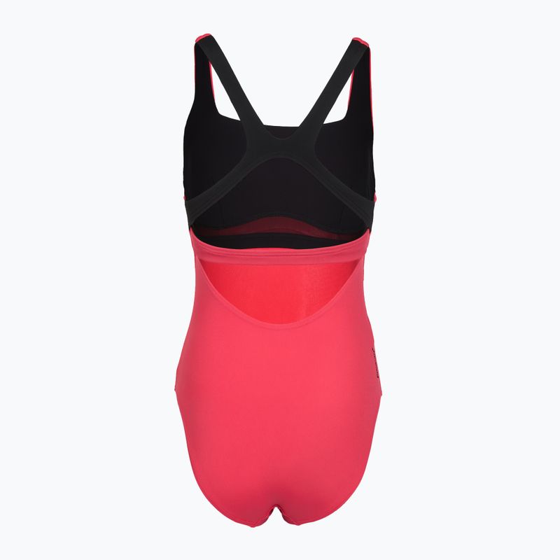 Costume da bagno intero donna Speedo Flex Band with Swim Bra raspbery fill/vermilion/punch 8