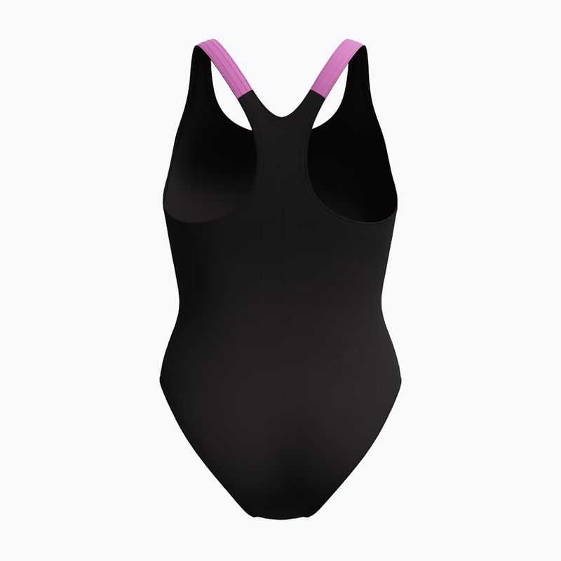 Costume da bagno intero da donna Speedo HyperBoom Splice Racerback neon violet 2