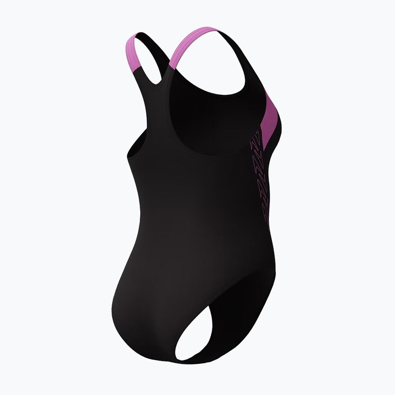 Costume da bagno intero da donna Speedo HyperBoom Splice Racerback neon violet 4